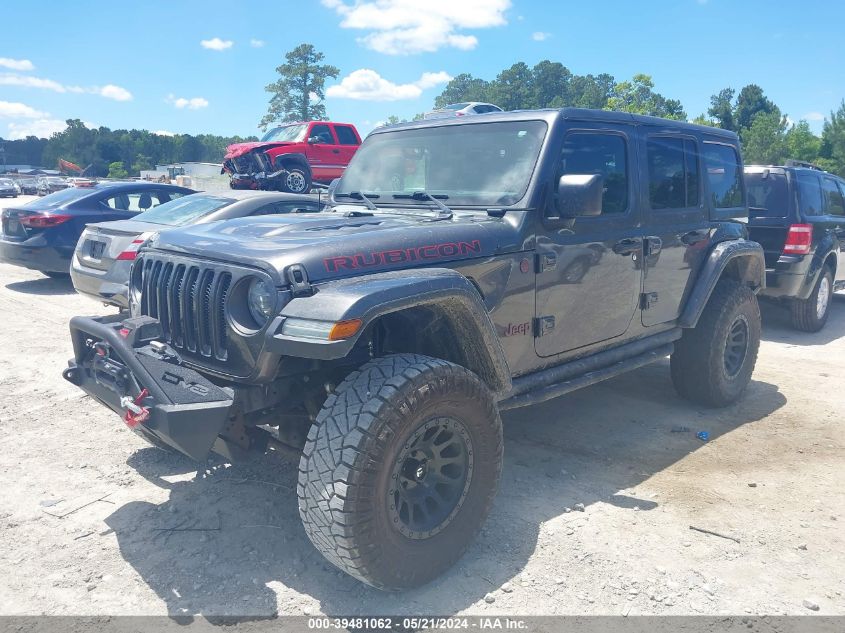 2018 Jeep Wrangler Unlimited Rubicon 4X4 VIN: 1C4HJXFG0JW209914 Lot: 39481062