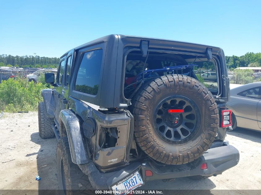 2018 Jeep Wrangler Unlimited Rubicon 4X4 VIN: 1C4HJXFG0JW209914 Lot: 39481062