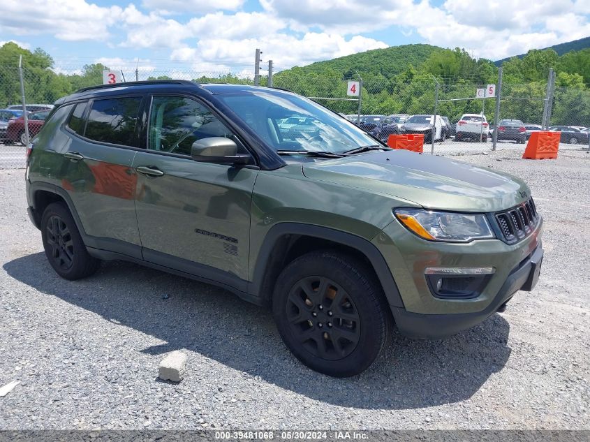 2021 Jeep Compass Freedom 4X4 VIN: 3C4NJDAB6MT587002 Lot: 39481068