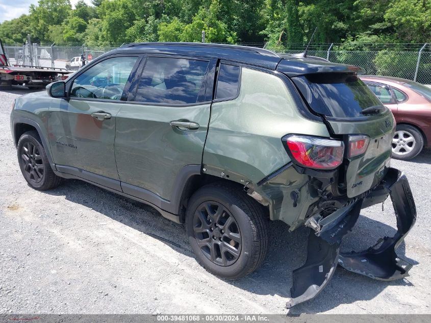 2021 Jeep Compass Freedom 4X4 VIN: 3C4NJDAB6MT587002 Lot: 39481068