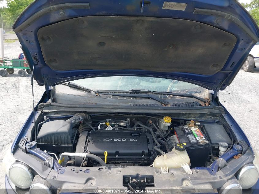 2014 Chevrolet Sonic Ls Auto VIN: 1G1JA5SH5E4226769 Lot: 39481071