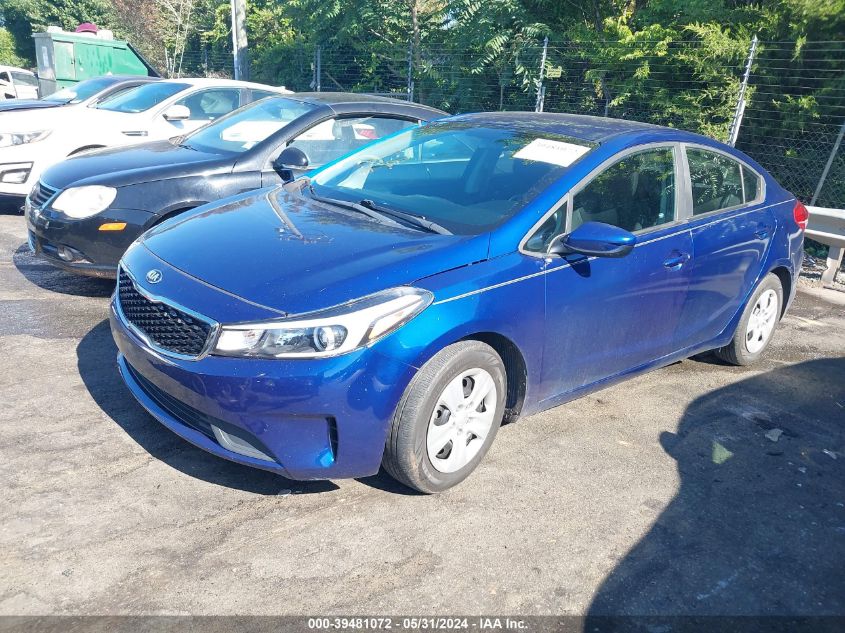 2017 Kia Forte Lx VIN: 3KPFK4A73HE012413 Lot: 39481072