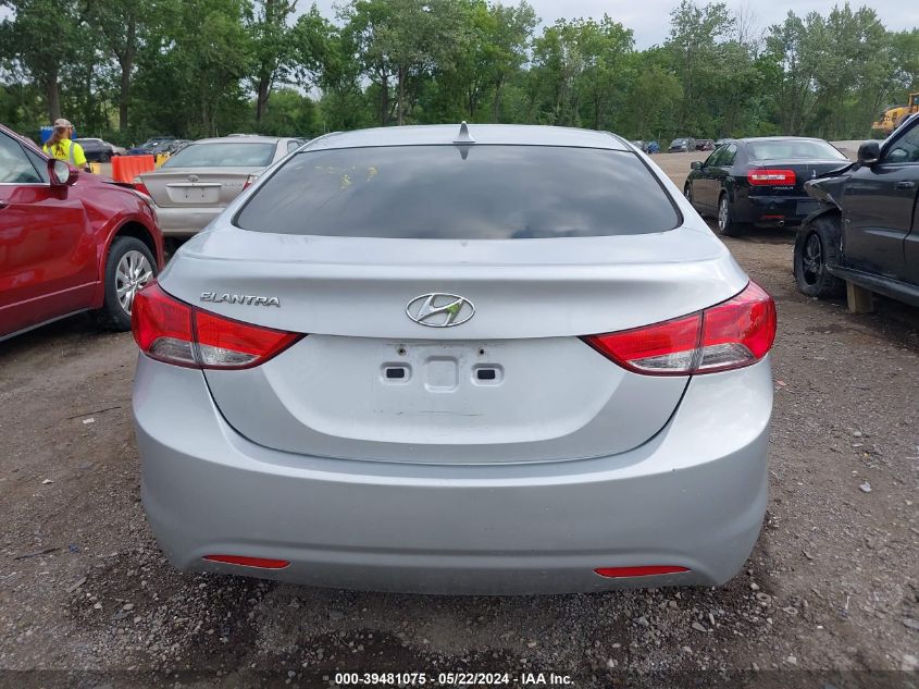 2013 Hyundai Elantra Gls VIN: 5NPDH4AE8DH355163 Lot: 39481075