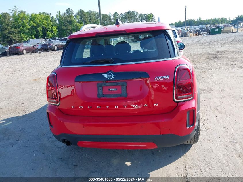 2022 Mini Cooper Countryman VIN: WMZ23BR01N3N70318 Lot: 39481083