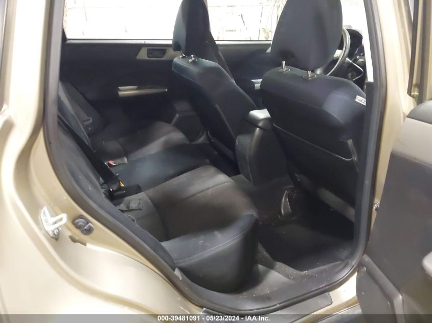 2009 Subaru Forester 2.5X VIN: JF2SH61659H762179 Lot: 39481091