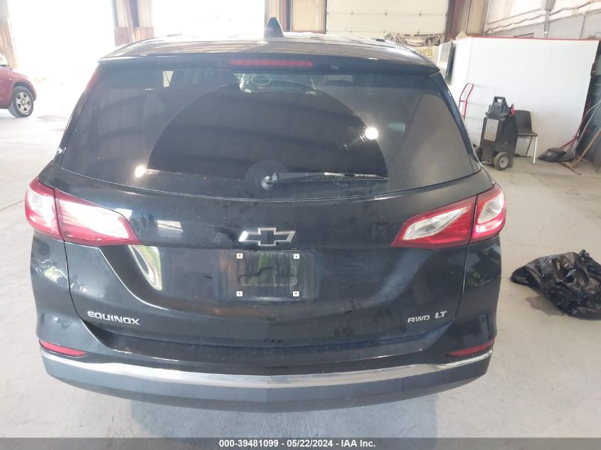 2018 Chevrolet Equinox Lt VIN: 2GNAXSEV8J6320392 Lot: 39481099