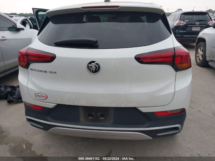 2021 Buick Encore Gx Fwd Preferred VIN: KL4MMBS27MB039706 Lot: 39481102