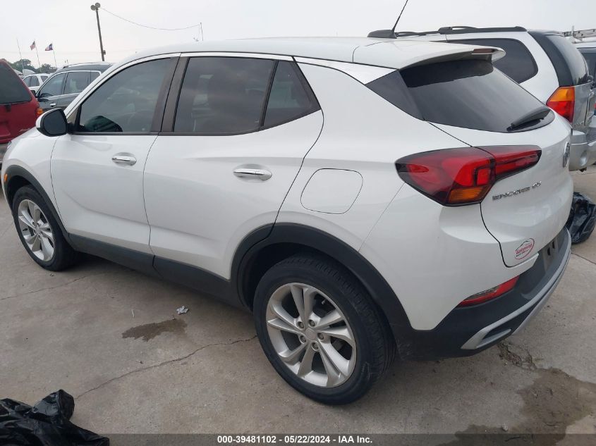 2021 Buick Encore Gx Fwd Preferred VIN: KL4MMBS27MB039706 Lot: 39481102