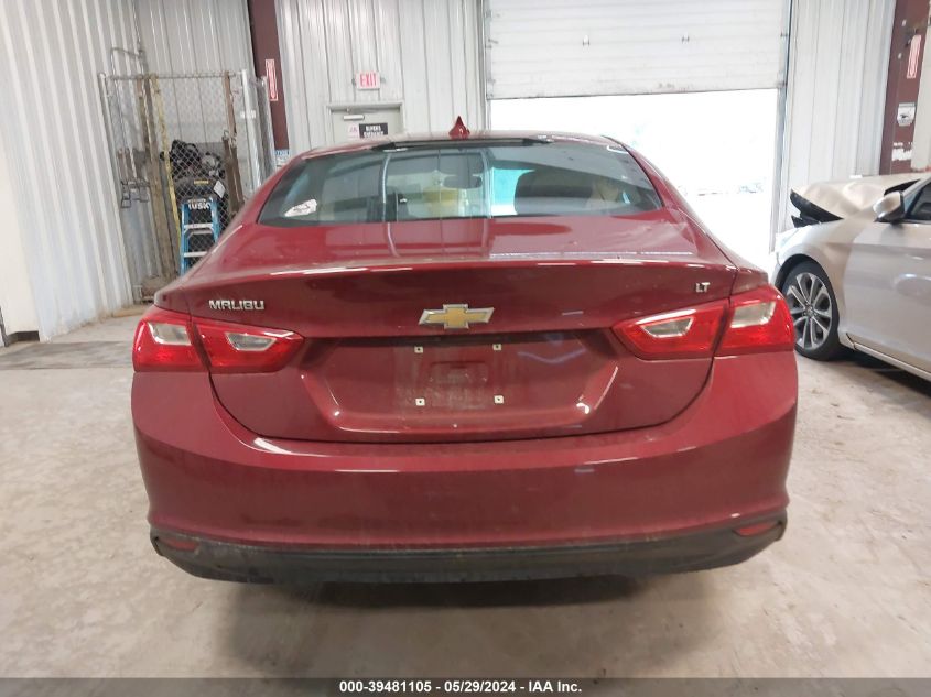 2018 Chevrolet Malibu Lt VIN: 1G1ZD5STXJF262387 Lot: 39481105