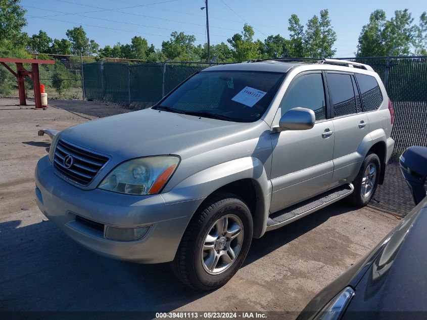 2003 Lexus Gx 470 VIN: JTJBT20X330012766 Lot: 39481113