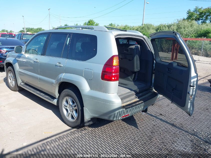 2003 Lexus Gx 470 VIN: JTJBT20X330012766 Lot: 39481113