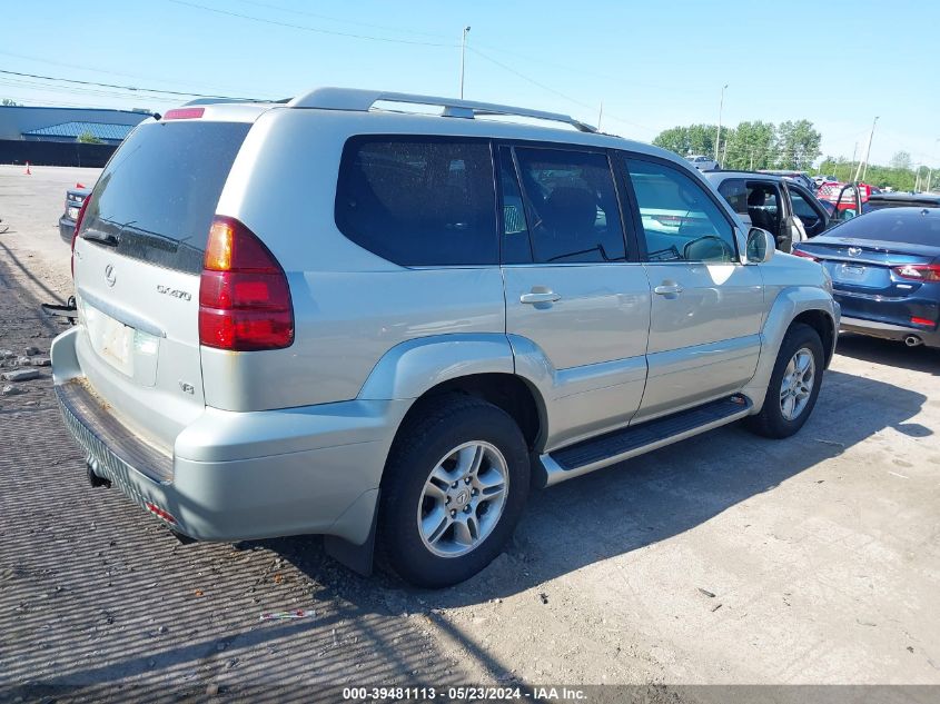 2003 Lexus Gx 470 VIN: JTJBT20X330012766 Lot: 39481113