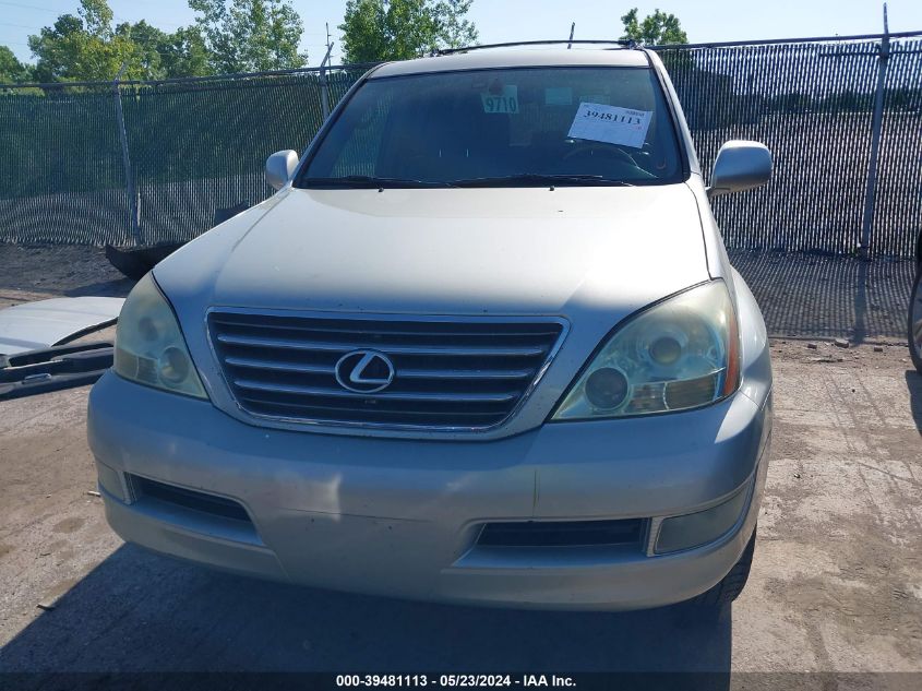 2003 Lexus Gx 470 VIN: JTJBT20X330012766 Lot: 39481113