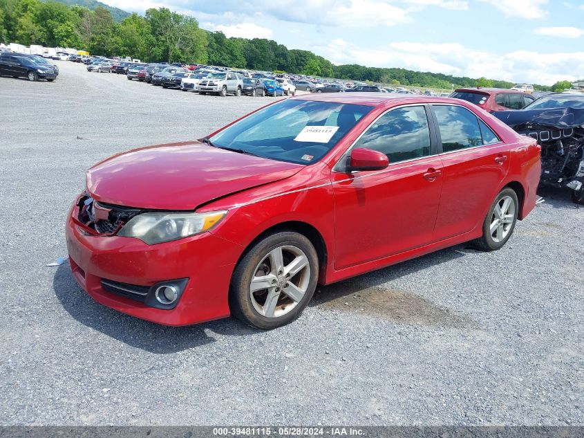 2012 Toyota Camry Se VIN: 4T1BF1FK1CU606079 Lot: 39481115