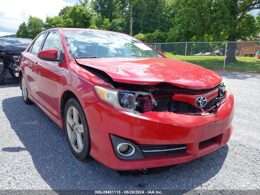 2012 Toyota Camry Se VIN: 4T1BF1FK1CU606079 Lot: 39481115