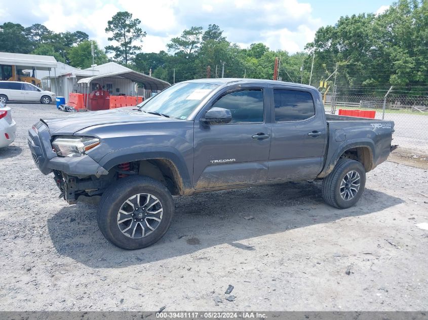 2018 Toyota Tacoma Trd Off Road VIN: 5TFCZ5AN2JX157533 Lot: 39481117