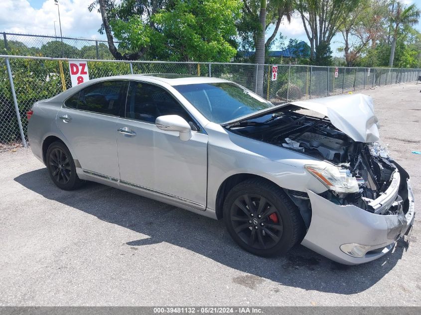 2010 Lexus Es 350 VIN: JTHBK1EG2A2396502 Lot: 39481132