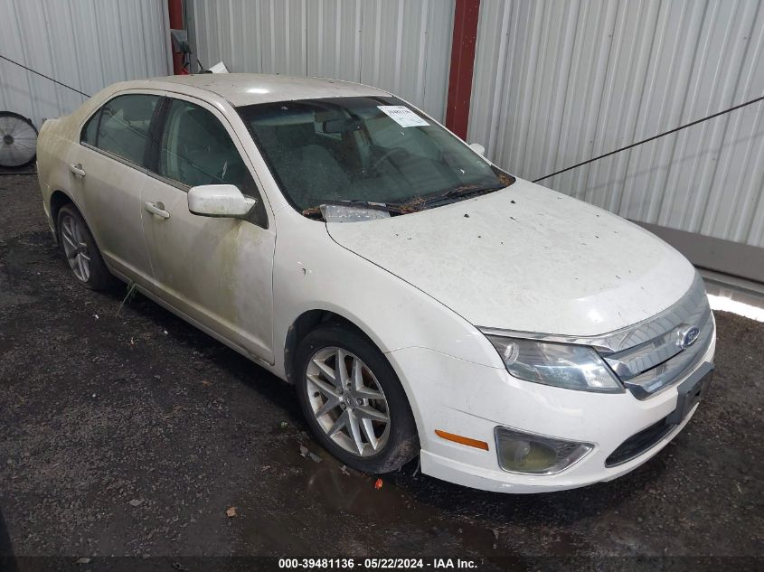 2012 Ford Fusion Sel VIN: 3FAHP0JA9CR344894 Lot: 39481136