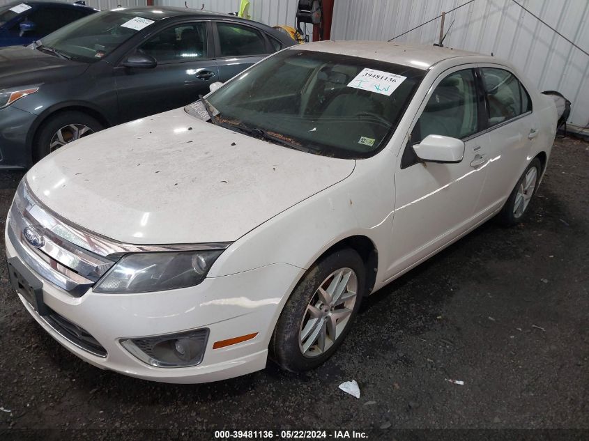 2012 Ford Fusion Sel VIN: 3FAHP0JA9CR344894 Lot: 39481136