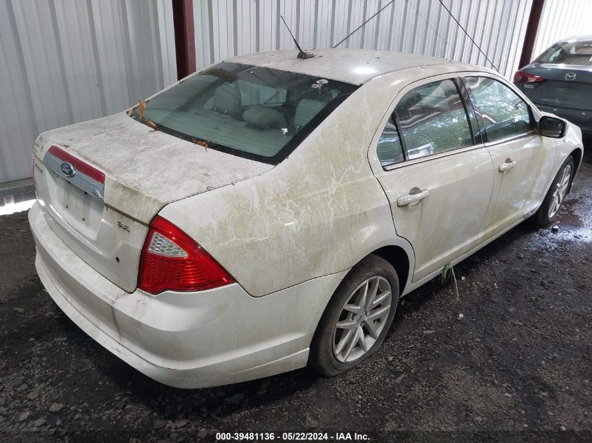 2012 Ford Fusion Sel VIN: 3FAHP0JA9CR344894 Lot: 39481136