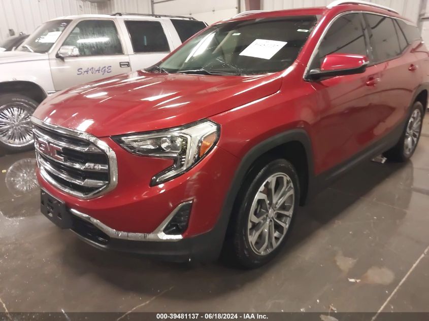 2019 GMC Terrain Slt VIN: 3GKALPEX7KL287454 Lot: 39481137