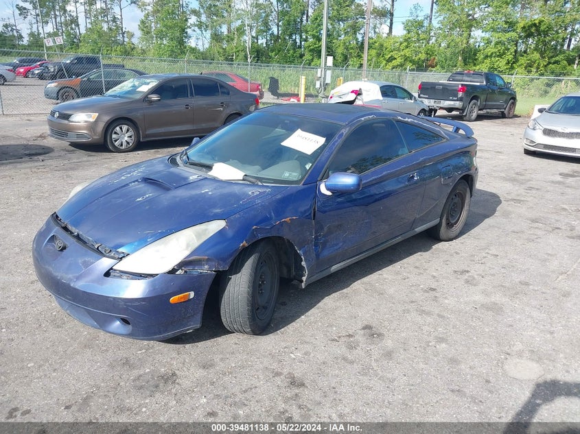 2002 Toyota Celica Gt VIN: JTDDR32T620129783 Lot: 39481138