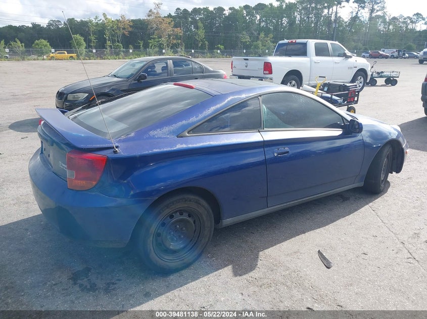 2002 Toyota Celica Gt VIN: JTDDR32T620129783 Lot: 39481138