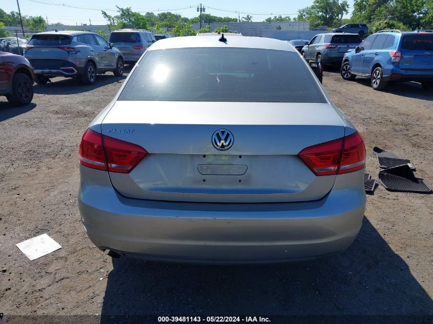 2013 Volkswagen Passat 2.5L Wolfsburg Edition VIN: 1VWAP7A3XDC146179 Lot: 39481143