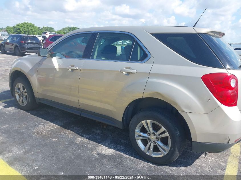 2010 Chevrolet Equinox Ls VIN: 2CNFLCEW0A6249659 Lot: 39481148