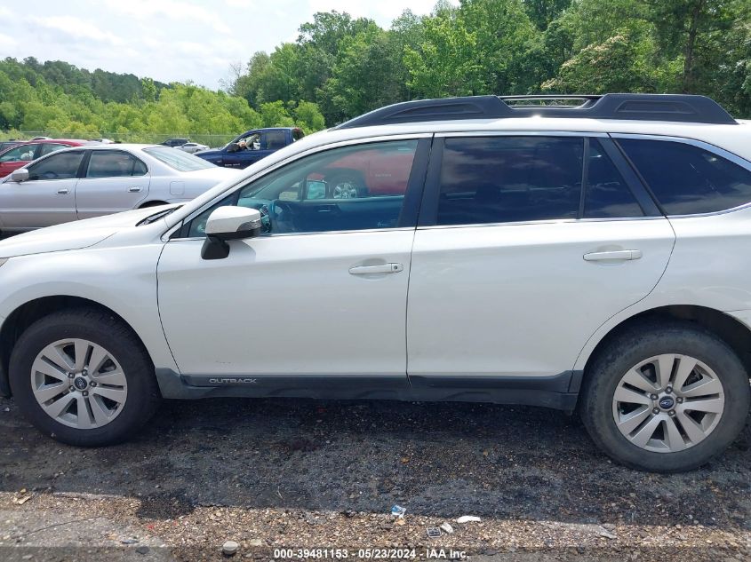 2016 Subaru Outback 2.5I Premium VIN: 4S4BSBFC2G3242860 Lot: 39481153