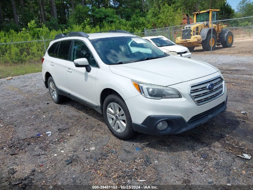 2016 Subaru Outback 2.5I Premium VIN: 4S4BSBFC2G3242860 Lot: 39481153