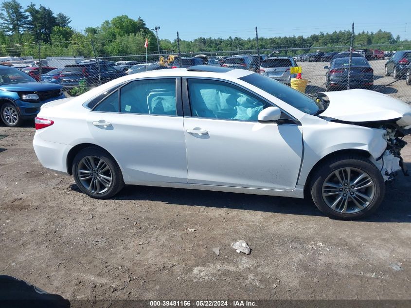 2016 Toyota Camry Se VIN: 4T1BF1FK8GU259680 Lot: 39481156