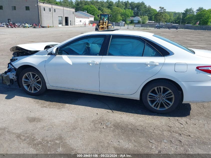 2016 Toyota Camry Se VIN: 4T1BF1FK8GU259680 Lot: 39481156