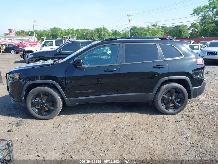 2021 Jeep Cherokee Altitude 4X4 VIN: 1C4PJMLBXMD242244 Lot: 39481158