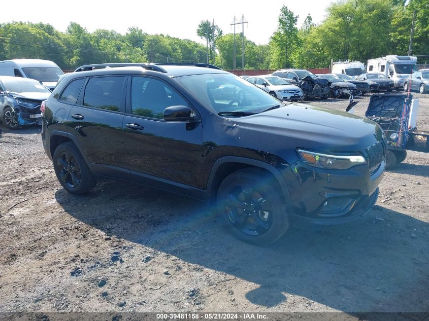 2021 Jeep Cherokee Altitude 4X4 VIN: 1C4PJMLBXMD242244 Lot: 39481158