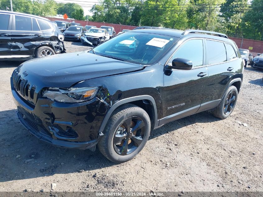 2021 Jeep Cherokee Altitude 4X4 VIN: 1C4PJMLBXMD242244 Lot: 39481158