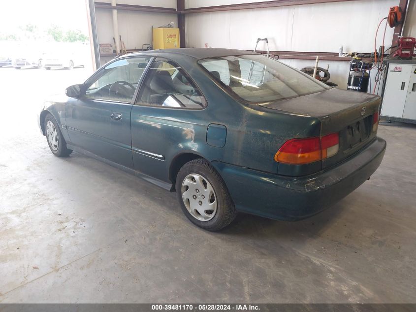 1997 Honda Civic Ex VIN: 1HGEJ8140VL091913 Lot: 39481170