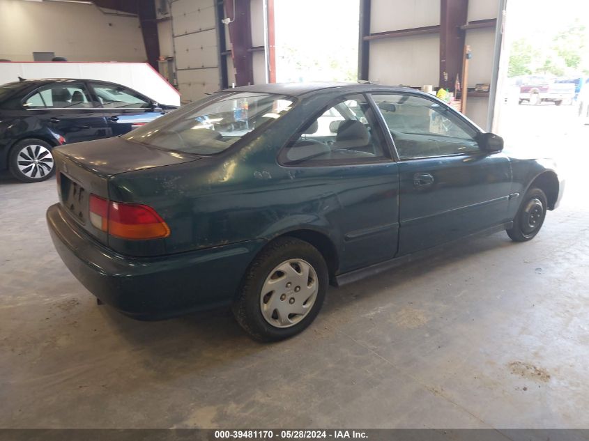 1997 Honda Civic Ex VIN: 1HGEJ8140VL091913 Lot: 39481170