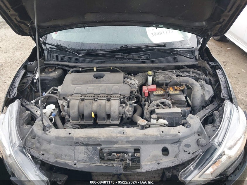 2017 Nissan Sentra Sv VIN: 3N1AB7AP9HY340822 Lot: 39481173