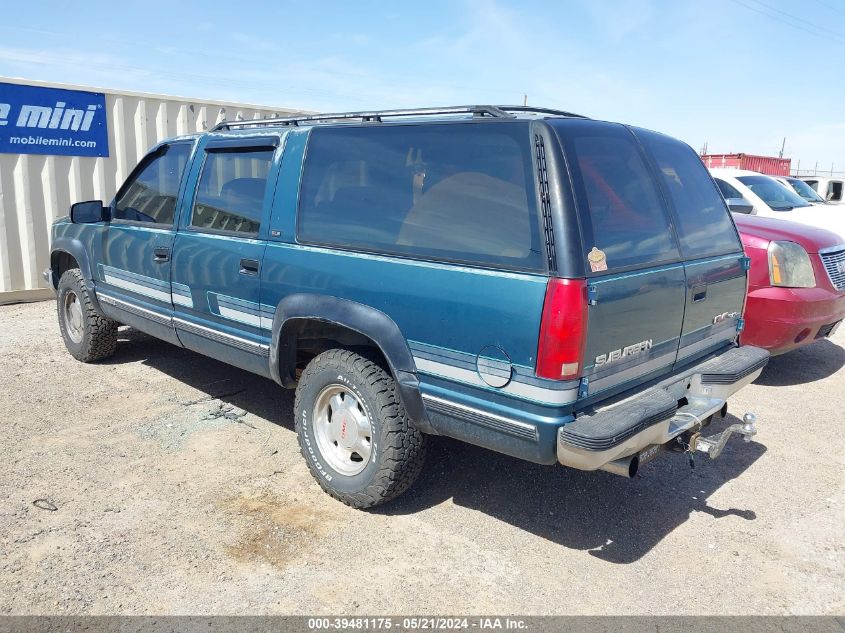 1992 GMC Suburban K1500 VIN: 1GKFK16K2NJ720201 Lot: 39481175