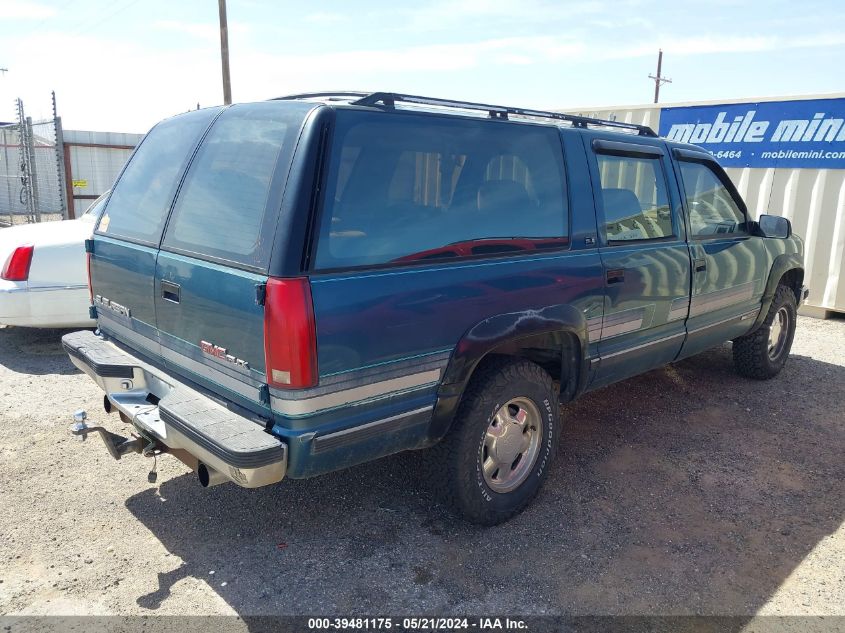 1992 GMC Suburban K1500 VIN: 1GKFK16K2NJ720201 Lot: 39481175