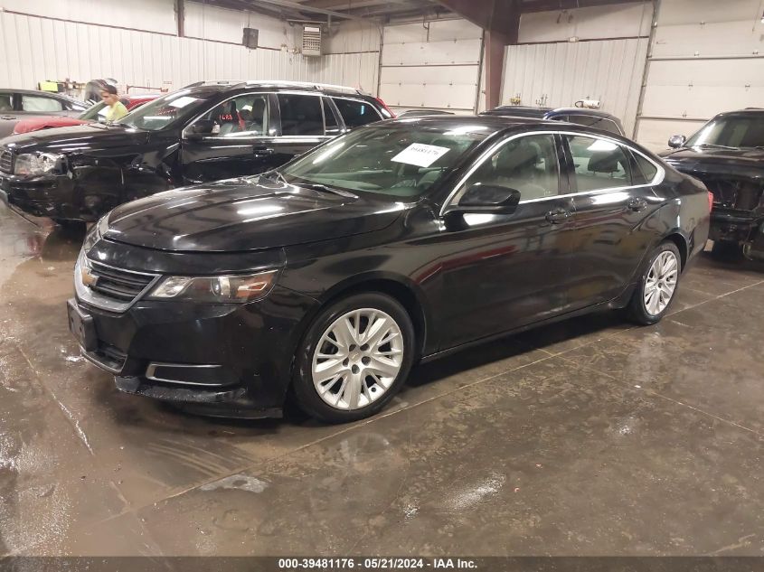 2018 Chevrolet Impala 1Fl VIN: 2G11X5SA9J9142656 Lot: 39481176