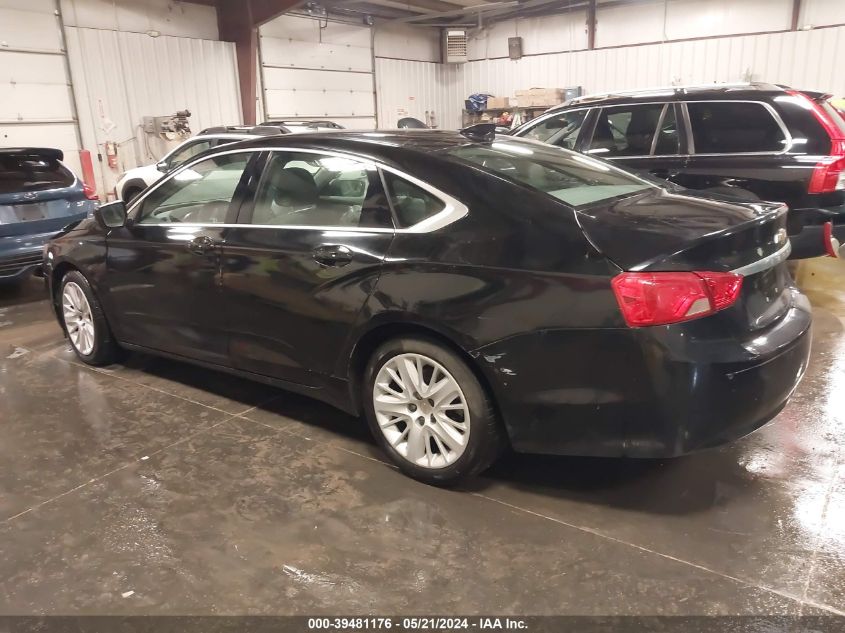 2018 Chevrolet Impala 1Fl VIN: 2G11X5SA9J9142656 Lot: 39481176