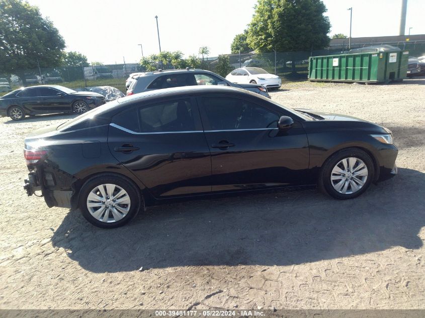 2020 Nissan Sentra S Xtronic Cvt VIN: 3N1AB8BV5LY223749 Lot: 39481177