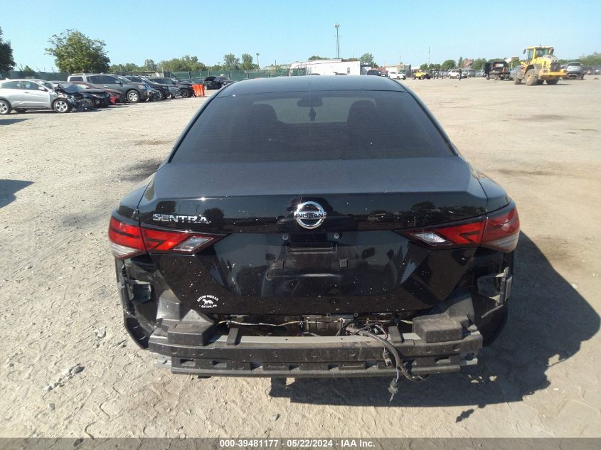 2020 Nissan Sentra S Xtronic Cvt VIN: 3N1AB8BV5LY223749 Lot: 39481177