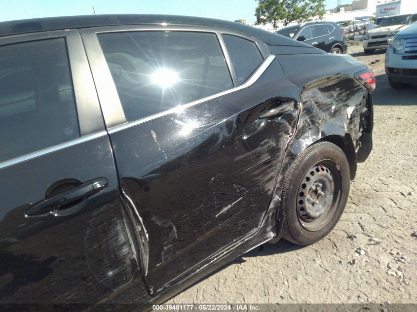 2020 Nissan Sentra S Xtronic Cvt VIN: 3N1AB8BV5LY223749 Lot: 39481177