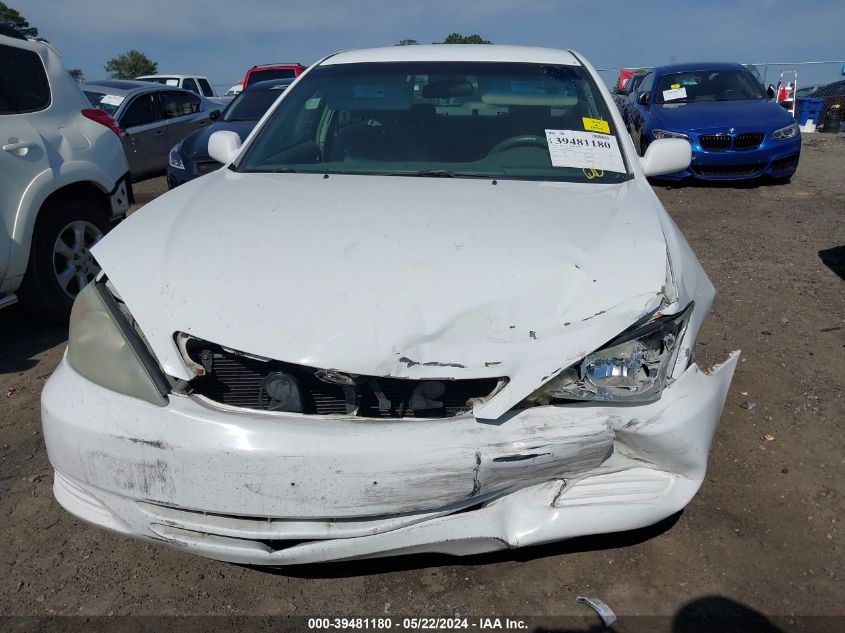 2004 Toyota Camry Le VIN: 4T1BE32K04U285481 Lot: 39481180