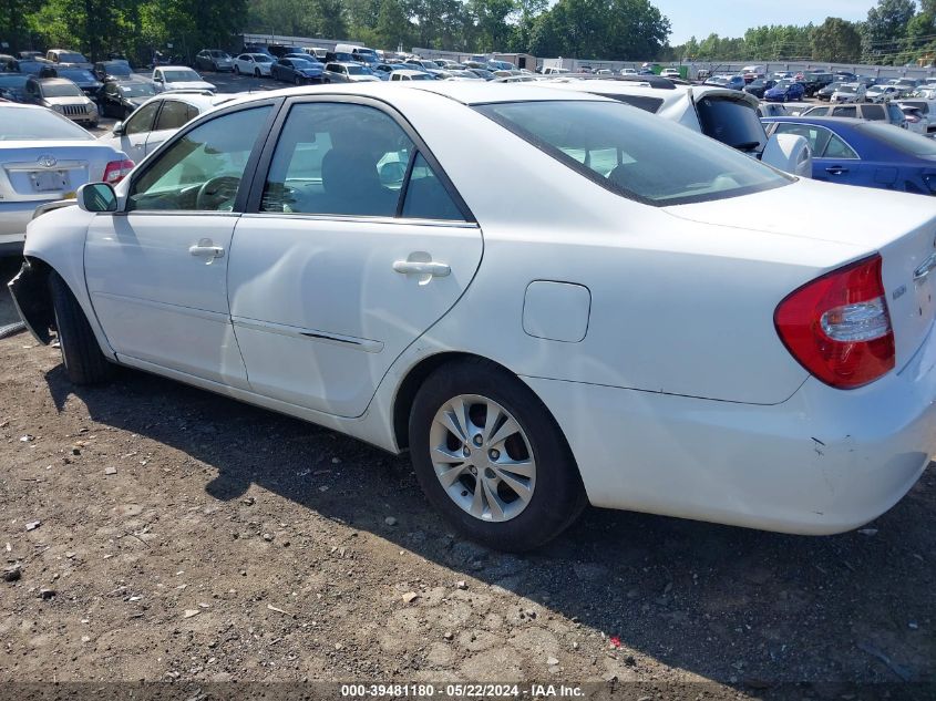 2004 Toyota Camry Le VIN: 4T1BE32K04U285481 Lot: 39481180