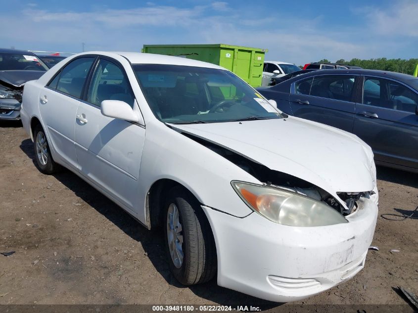 2004 Toyota Camry Le VIN: 4T1BE32K04U285481 Lot: 39481180