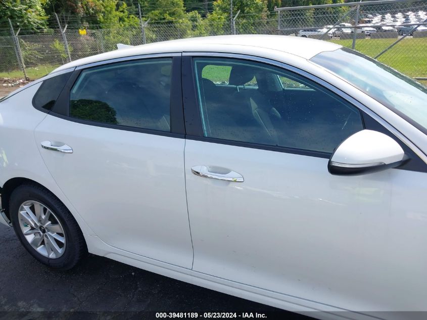 2018 Kia Optima Lx VIN: 5XXGT4L30JG192815 Lot: 39481189